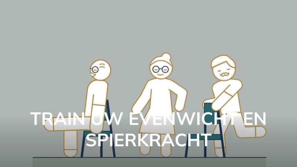 Train uw evenwicht en spierkracht
