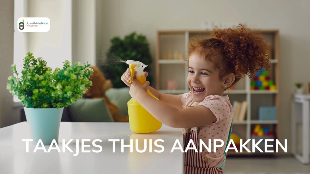 Taakjes oppakken thuis