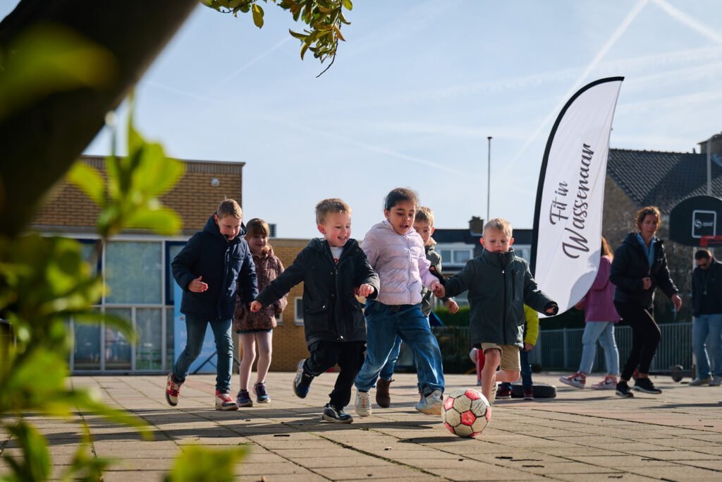 Buitensport actie Jozefschool en St. Jan Baptist Wassenaar